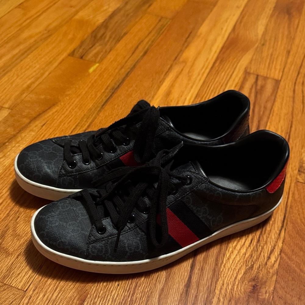 Gucci Ace Guccissima with web